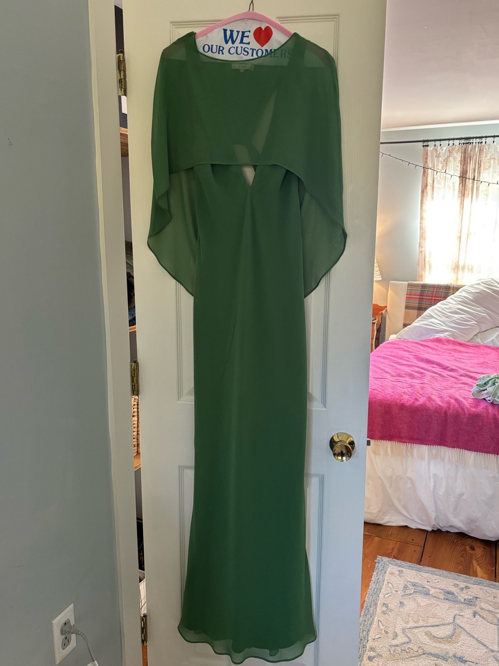 Reese Draped Cutout Mermaid Gown
